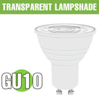GU10 Transparent / Cold White / 5W