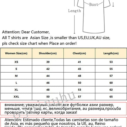 kawaii Little Bear Print T-shirt Short Sleeve Crew Neck Casual Top for Summer Spring Women's Clothing Shirt