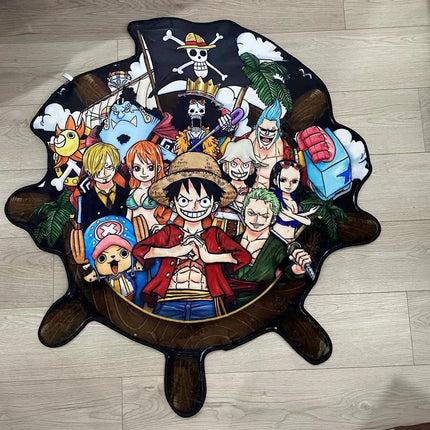 Anime One Pieces Manga Soft Anti-slip Area Rugs Home Bedroom Cartoon Deco Kitchen Bathroom Non-slip Mat Doormat Birthday Gift