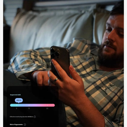 RingConn Gen 2 Smart Ring, the world's first ultra-thin smart ring with sleep apnea monitoring