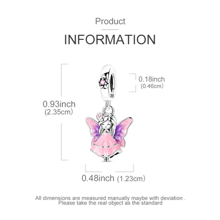 2026 Romantic Pink Color Charms Bead 925 Sterling Silver CZ Zircon Love Heart Pendants Fit Original Bracelet DIY Jewelry Gift