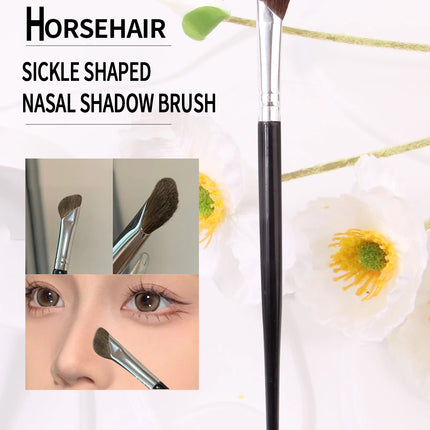 3D Nose Shadow Brush V Face Contour Makeup Brushes Soft Hair Blush Highlight Powder Cosmetic Women Facial Beauty Tools