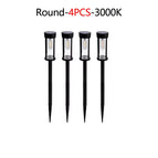 4PCS-Round / Warm White