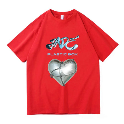 Jade That's Showbiz Baby 2025 New Album T-Shirt Men/Women Clothing Vintage Harajuku High Quality Clothes Cotton T-Shirts for Gift