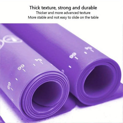 Silicone Pad Baking Mat Sheet Kneading Dough Mat For Kitchen Rolling Dough Pizza Large Dough Non-Stick Maker Holder