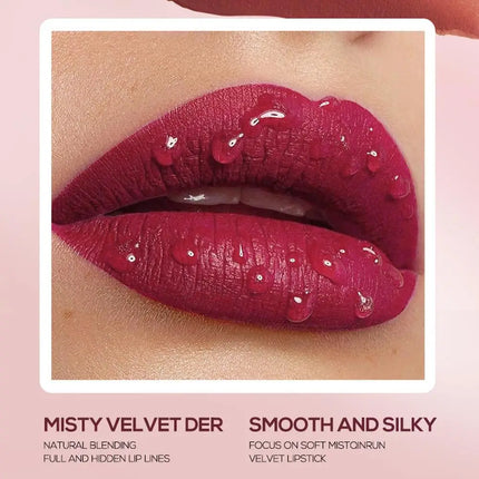 10pcs Dream Lip Gloss Set Matte Velvet Waterproof Lip Glaze Lightweight Delicate Smooth Lasting Without Decolorization Lipstick