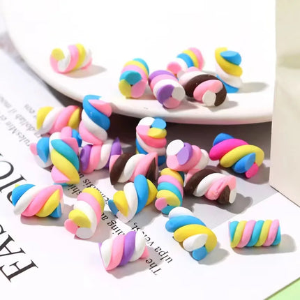 Mini Clay Candy Sugar Sweet Slime DIY Accessories Toy Supplies Filler Addition For Clear Fluffy Slime Gift Toy For Children