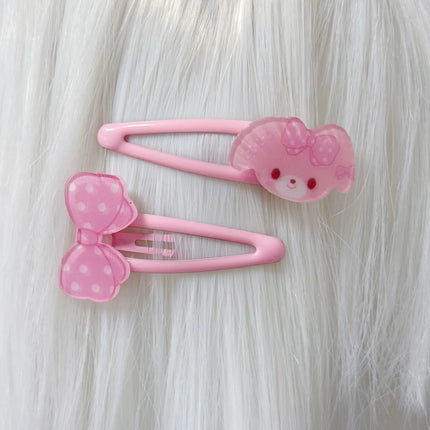 Girl Hair Accessoires Cutecore Headwear Japanese Cartoon Mp Hair Clips for Girls All Match Fringe Hair Rope Y2k Accessoires