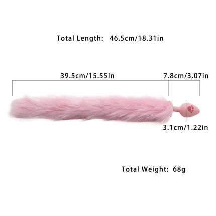 4 Sizes Anal Plug Cat Claw Tail Silicone Butt Plug G-Spot Stimulation Masturbator For Women Men Anal Sex Toys Adult Products