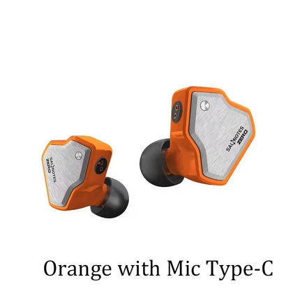 7Hz Salnotes Zero 1 HiFi 10mm Dynamic Driver In Ear Earphone IEM Metal Composite Diaphragm N52 Magnet