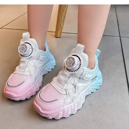Children Sneakers Unisex Dad's Shoes Baby Boy Trainers Girls Shoes Clunky Sports Tennis Casual Flats Child Infant Footwear