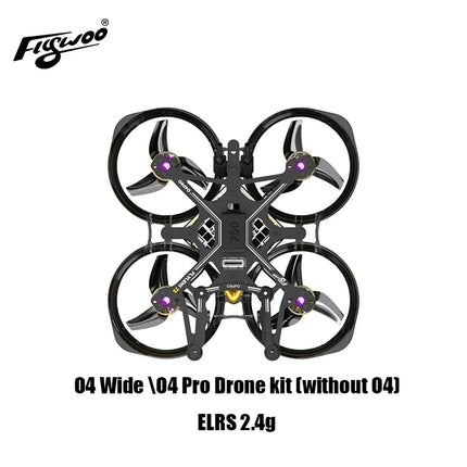 Flylens 75 HD O4 Wide 2S Whoop FPV Drone - High Definition Drone for Racing And Action Sports