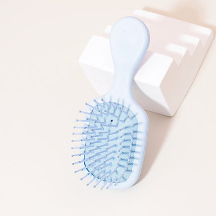 1pc air cushion comb mini portable lovely massage cartoon comb straight hair comb hairdressing tool Special for real hair wigs