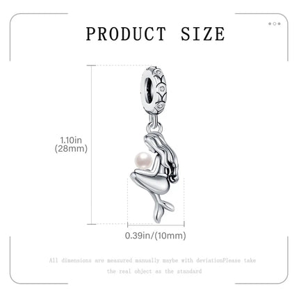 2025 Classic Ballet Pendant Fit Bracelet Diy For Women Daily Wear mermaid Cheerleading Charm Fashion Jewelry Love Birthday Gift