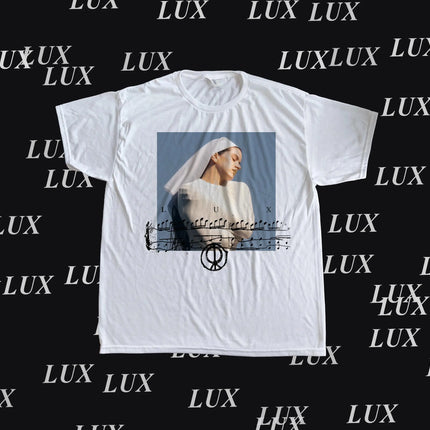 Rosalia Lux Graphic T Shirt Women Oversized Y2k Streetwear Hip Hop Short Sleeve Heavy Cotton High Quality Female Male Clothing