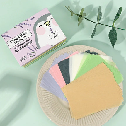 Green Tea Blotting Paper Oil Absorbing Sheets for Oily Skin Oil Control Face Makeup Blotting Paper Natural for Oily Skin Care