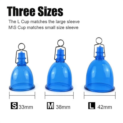 Vacuum Penis Pump Extender Kit Silicone Sleeve And Plastic Cup With Belt For Physical Traction Training