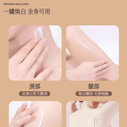 Brightening Scented Body Milk - Refreshing Lotion for Radiant Skin, Deep Hydration Quick Absorbing Non-Sticky Daily Moisturizer
