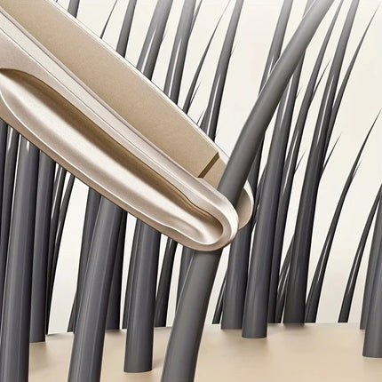 Stainless Steel Eyebrow Clips for Precision Beard and Mustache Trimming Gentle on Light Beige Round Head Tweezers Christmas Gift