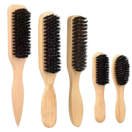 Professional Barber Styling Bristle Brush- Fragrance-Free Boar Bristle Hair Brush (Unisex) , Suitable for Thick/Fine Hair