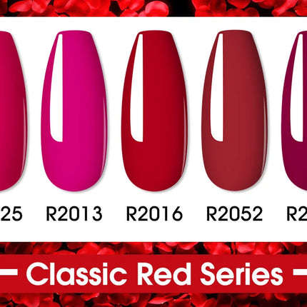 ROSALIND Temperature Changed Gel Nail Polish Soak Off Gel Varnishes Nail Art Semi Permanent Base Top Coat UV Nail Gel Polish