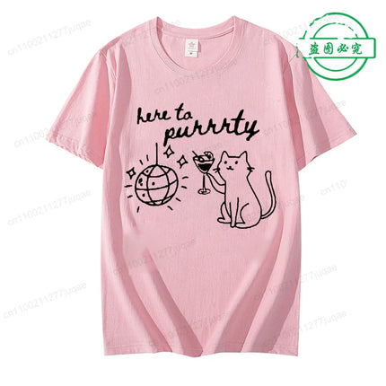 Getting Meowied Bachelorette Shirt Cat Themed Bach Party T-Shirts Cat Lovers Wedding T-Shirts Cat Bridal Girls Party Tee Tops