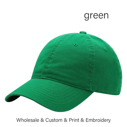 SLECKTON Custom Baseball Cap Fashion Letter Embroidery Sun Hats for Women and Men Cotton Design LOGO Wholesale Unisex Caps