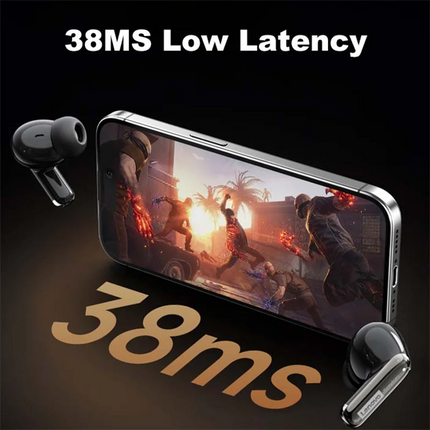 Choice Lenovo LE208 Wireless Earphones Bluetooth V6.0 HIFI Headphone Leather Texture Gaming Headset with Mic Music Earbuds