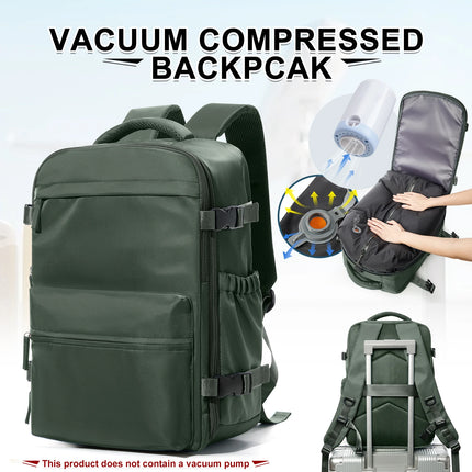 Ryanair Backpack Travel Cabin Airplane Backpack, Air Vacuum Compression Backpack, Women Men Backpack Business Laptop Bag Handbag