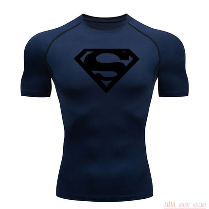 Men's Compression Sports T-Shirt - Quick-Dry Fitness