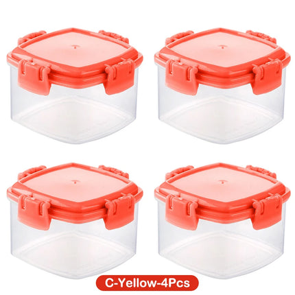 Portable Mini Sauce Bottle Box Squeeze Bottle Salad Dressing Ketchup Squeeze Jar Container  Lunch Box Accessories