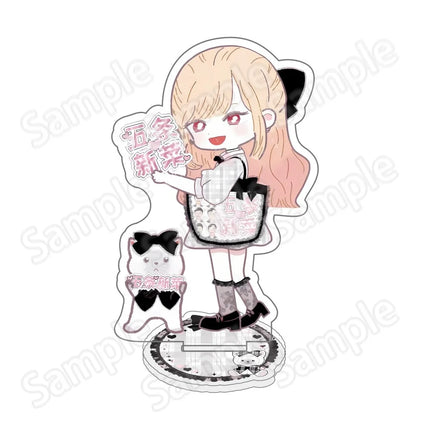 Anime My Dress-Up Darling 10cm Chibi  Acrylic stand Marin Kitagawa Sajuna Inui Shinju Inui Nowa Sugaya Cartoon keychain Cosplay