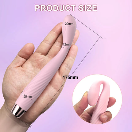 Beginner G-Spot Vibrator Nipple Clitoris Stimulator Vagina Dildo Erotic Toys Finger-Shaped Massager Sex Toys for Women Sex Shop
