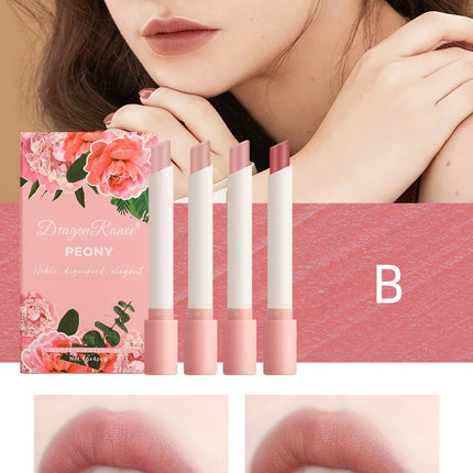 4PCS Velvet Matte Lipstick Set Long Lasting Waterproof Non Stick Lip Makeup Creative Cigarette Design Sexy Beauty