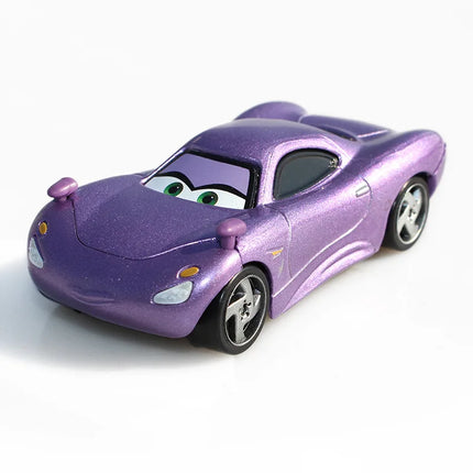 Disney Pixar Toy Car 2/3 Lightning  Mcqueen Fritter Miss Frank Collection 1:55 Die Cast Metal Alloy Model Kid Boy Birthday Gifts