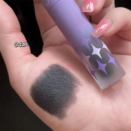 Pigeon Blood Red Matte Lipstick Waterproof and Lasting Blue Gothic Lip Gloss Sexy Punk Black Lip Tint Dark Lip Cream Makeup
