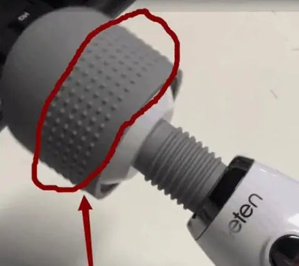 Leten Huge Head Vibrator for Female Masturbation Orgasm, AV Magic Wand Massager Nipple Clitoris Stimulator Sex Toys for Woman