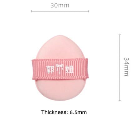 GUOXIAONIU 5 Shapes Powder Foundation Puff Mini Sponge Blending Applicator Details Makeup Puff Tools Wet Dry Dual Use