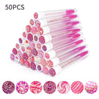 50pcs tube and brush 8