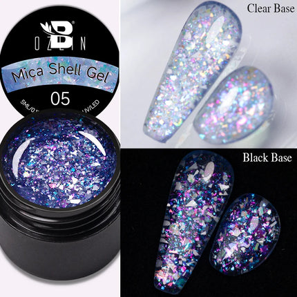 AWStorG 5ML Super Silver Metallic Gel Nail Polish Metal Effect Painting Gel Chromes Varnis Semi Permanent for Nail DIY