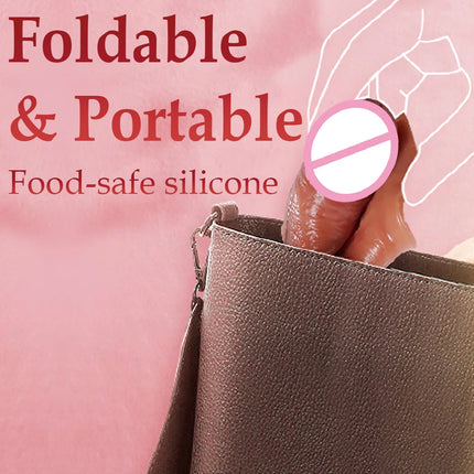 Penis Enlargement Sleeve Vibrator for Men Hollow Dildo Silicone Ejaculation Delay Realistic Penis Extender Adult Couples Sex Toy