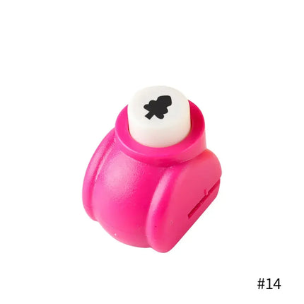 24 Puncher Shape Mini Scrapbook Punches Handmade Cutter Card Craft Hole Punch Scrapbook Paper Punch DIY Mini Puncher for Kids