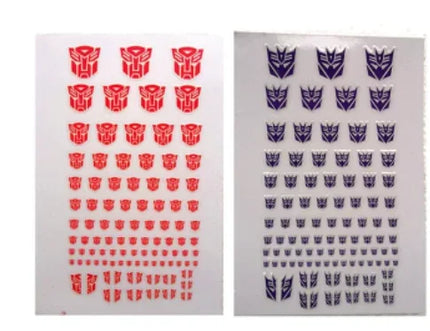 Autobots Decepticons G1 Stickers 45+ Symbol Decal for Custom DIY Scene Accessories Decoration Car Sticker