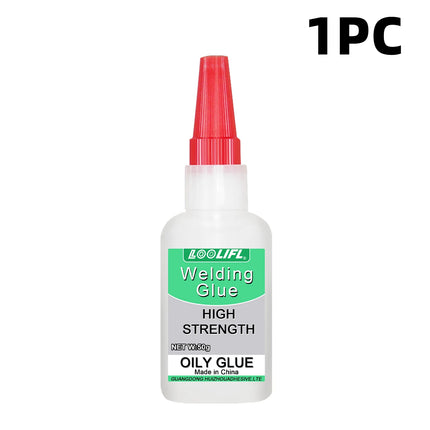 Loolifl 50g High-Strength Welding Glue, a Universal Super Adhesive Suitable for Resin, Ceramics, Metal, and Glass, Strong Instant Glue