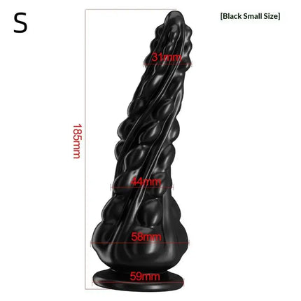 Threaded Octopus Tentacles, Simulated Anal Plug, Adult Sex Toy, Men's And Women's Anal Expanders, Prostate Massager, Suction Cup