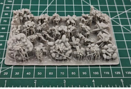 1/35 1/24 Scene Accessories Gravel and Grass Abandoned pipeline Flame effect parts 3D Printing Resin Accessories Fantasy Scene