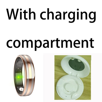 2026 Heart Smart Ring For Men Women  Rate Blood Pressure Monitor  Smartring 5ATM Waterproof Health Multi Sports Thin HR02 Ring