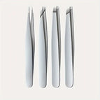 4Pcs silvery