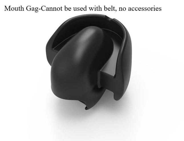 Silicone Mouth Gag Erotic Fixed Tongue Gag Ball Couple Adult Game Alternative No Escape Bondage Gag Ball Erotic Sex Toy Store 18+