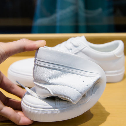 2024 Summer New White Shoes Women's Shoes Summer Low-top Casual Board Shoes Flat Sneakers White Shoes